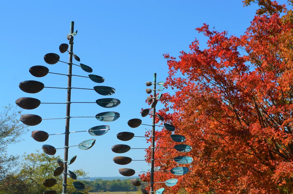 The Dawes Arboretum is pleased to announce that the Lyman Whitaker Wind Sculpture exhibit has been extended through October 17, 2021.